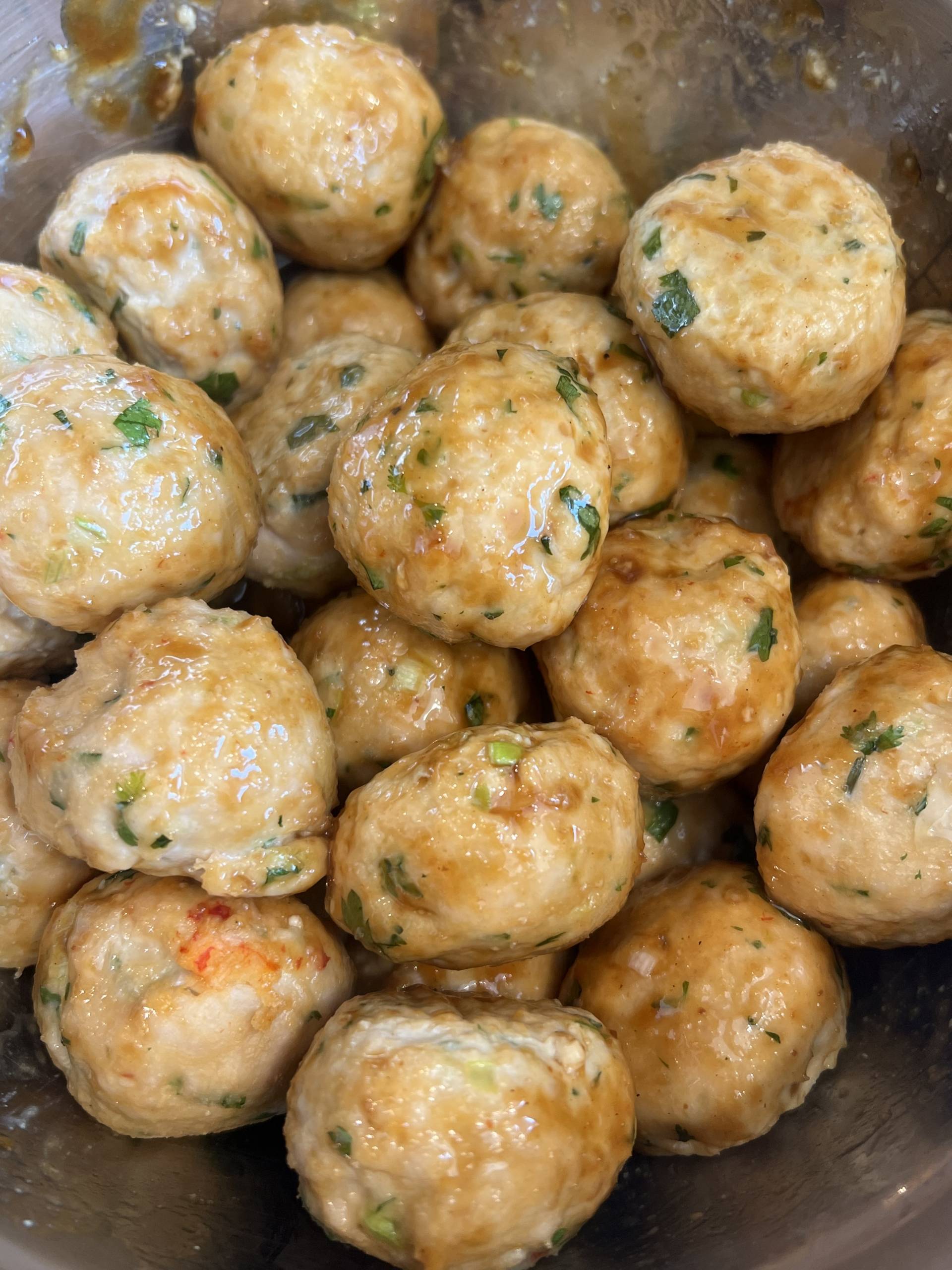 BY THE POUND: Asian Turkey Meatballs